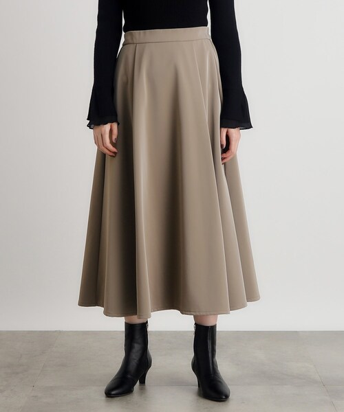 grove（グローブ）の「◆【雑誌掲載】レザーライクフレアスカート（スカート・レディース・ブラウン系その他/ブラック・01/02/03/04/05）」の14枚目の写真