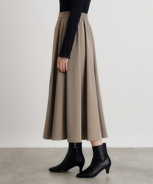 grove（グローブ）の「◆【雑誌掲載】レザーライクフレアスカート（スカート・レディース・ブラウン系その他/ブラック・01/02/03/04/05）」の15枚目の写真