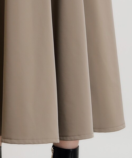 grove（グローブ）の「◆【雑誌掲載】レザーライクフレアスカート（スカート・レディース・ブラウン系その他/ブラック・01/02/03/04/05）」の18枚目の写真