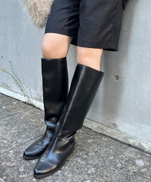 DouDou | インヒールロングブーツ(ブーツ)