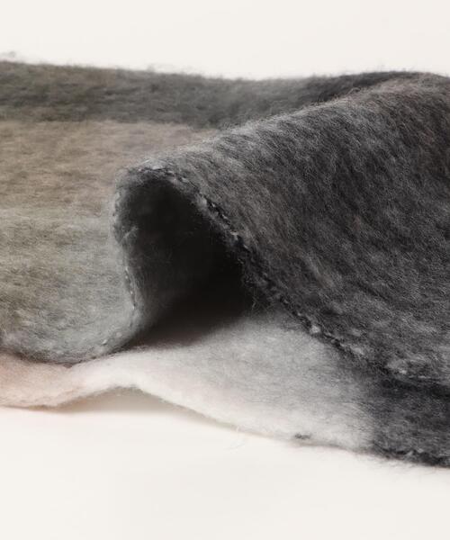 SENSE OF PLACE by URBAN RESEARCH（センスオブプレイスバイアーバンリサーチ）の「ボリュームチェックストール（マフラー・レディース・その他1/ピンク/ブルー/グレー・ONE）」の21枚目の写真