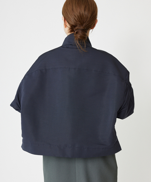 IENA（イエナ）の「グログランブルゾン（ブルゾン・レディース・ネイビー/ベージュ・FREE）」の16枚目の写真