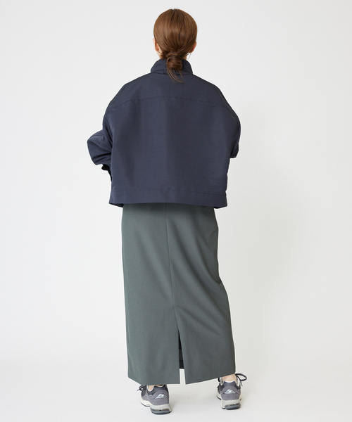 IENA（イエナ）の「グログランブルゾン（ブルゾン・レディース・ネイビー/ベージュ・FREE）」の20枚目の写真