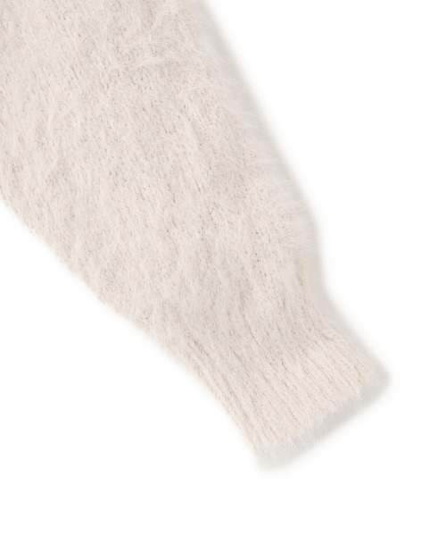 THE TOR ケーブルニット オーバーサイズ ホワイト THE TOR ケーブルニット オーバーサイズ ホワイト モールニット