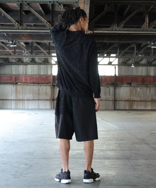 STOF（ストフ）の「Stone Yard Floc Wide Shorts（その他パンツ・メンズ・ブラック/ホワイト・S/M）」の8枚目の写真