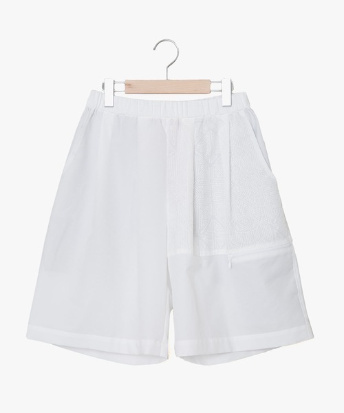 STOF（ストフ）の「Stone Yard Floc Wide Shorts（その他パンツ・メンズ・ブラック/ホワイト・S/M）」の9枚目の写真