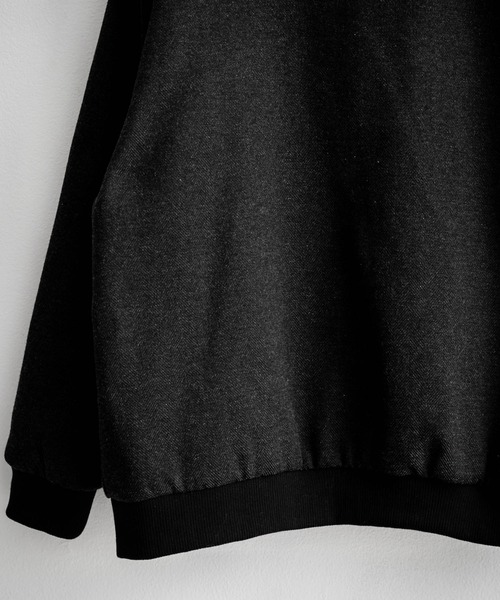 【セール】オーバーサイズツイードスタンドネックリブブルゾン（ブルゾン）｜Rocky Monroe（ロッキーモンロー）