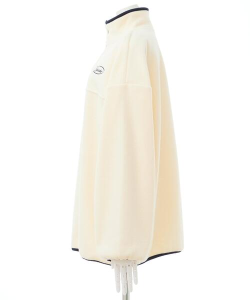 INGNI（イング）の「ハーフボタンフリースチュニック（その他トップス・レディース・ブルー/ホワイト系その他5/オレンジ/アイボリー系8・M）」の9枚目の写真