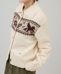 KIJUN/キジュン Nordic Knit Cardigan