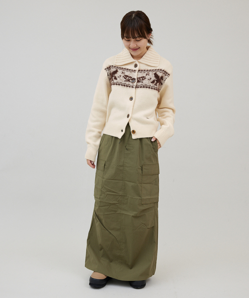 Kijun(キジュン)の「KIJUN/キジュン Nordic Knit Cardigan(カーディガン/ボレロ・レディース・アイボリー・SMALL)」の17枚目の写真