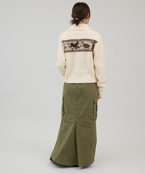 Kijun(キジュン)の「KIJUN/キジュン Nordic Knit Cardigan(カーディガン/ボレロ・レディース・アイボリー・SMALL)」の19枚目の写真