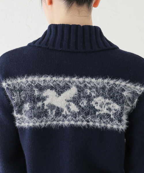 Kijun(キジュン)の「KIJUN/キジュン Nordic Knit Cardigan(カーディガン/ボレロ・レディース・アイボリー・SMALL)」の3枚目の写真
