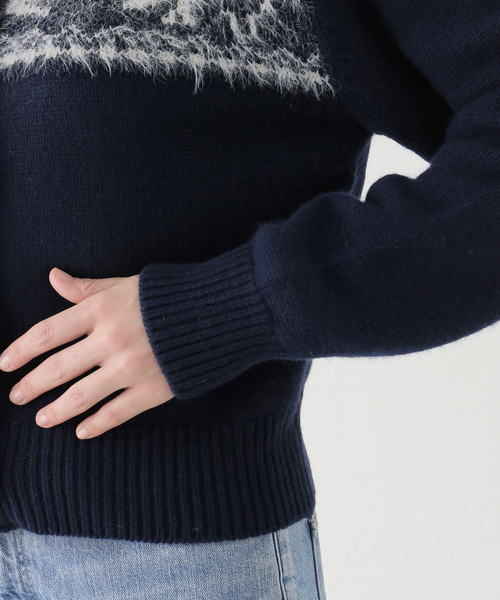 Kijun(キジュン)の「KIJUN/キジュン Nordic Knit Cardigan(カーディガン/ボレロ・レディース・アイボリー・SMALL)」の5枚目の写真