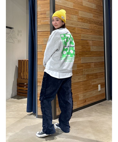 RODEO CROWNS WIDE BOWL(ロデオクラウンズワイドボウル)の「chemical wash ニットキャップ(ニットキャップ/ビーニー・メンズ・レッド/イエロー/ブラック・FREE)」の12枚目の写真