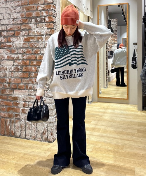 RODEO CROWNS WIDE BOWL(ロデオクラウンズワイドボウル)の「chemical wash ニットキャップ(ニットキャップ/ビーニー・メンズ・レッド/イエロー/ブラック・FREE)」の10枚目の写真