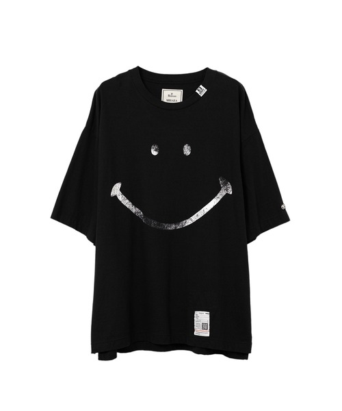 Maison MIHARA YASUHIRO（メゾンミハラヤスヒロ）の「Smily Face Printed T-shirt（Tシャツ/カットソー・メンズ・ホワイト/ブラック・46/48/44）」の2枚目の写真