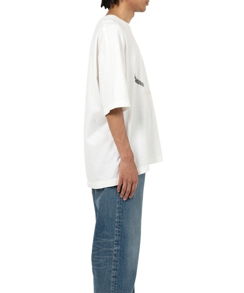 Maison MIHARA YASUHIRO（メゾンミハラヤスヒロ）の「Smily Face Printed T-shirt（Tシャツ/カットソー・メンズ・ホワイト/ブラック・46/48/44）」の7枚目の写真