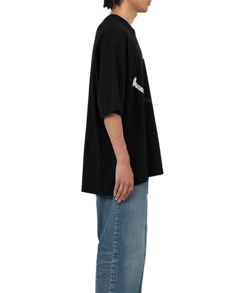 Maison MIHARA YASUHIRO（メゾンミハラヤスヒロ）の「Smily Face Printed T-shirt（Tシャツ/カットソー・メンズ・ホワイト/ブラック・46/48/44）」の13枚目の写真
