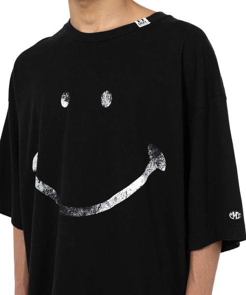 Maison MIHARA YASUHIRO（メゾンミハラヤスヒロ）の「Smily Face Printed T-shirt（Tシャツ/カットソー・メンズ・ホワイト/ブラック・46/48/44）」の14枚目の写真