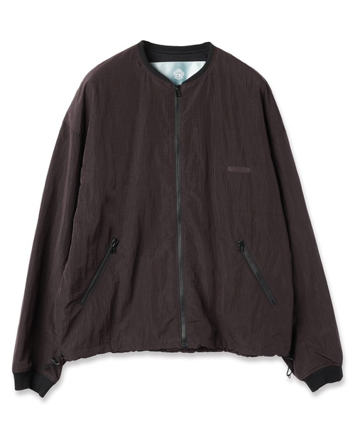 Dulcamara(ドゥルカマラ)の「リップストップバックポケットZipブルゾン(ブルゾン・メンズ・ブルー/ホワイト/ブラック・0/1)」の2枚目の写真