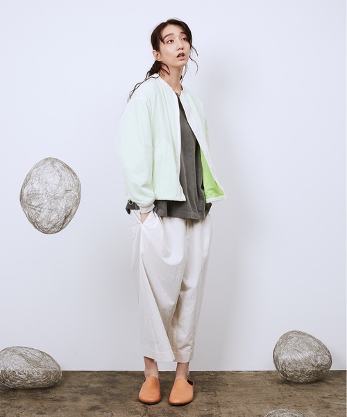 Dulcamara(ドゥルカマラ)の「リップストップバックポケットZipブルゾン(ブルゾン・メンズ・ブルー/ホワイト/ブラック・0/1)」の14枚目の写真