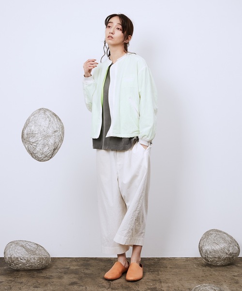 Dulcamara(ドゥルカマラ)の「リップストップバックポケットZipブルゾン(ブルゾン・メンズ・ブルー/ホワイト/ブラック・0/1)」の15枚目の写真