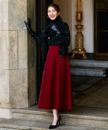 PINKY&DIANNE | ◆ストレッチタフタフレアースカート(スカート)