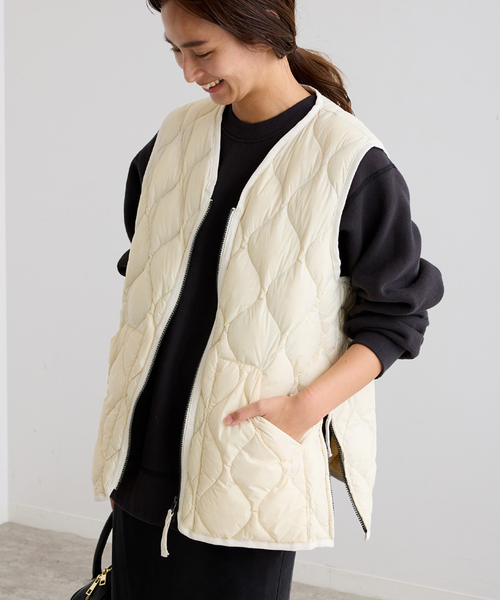 FRAMeWORK（フレームワーク）の「TAION/タイオン MILTARY V NECK WZIP