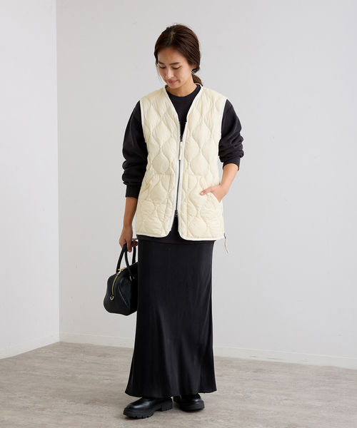 FRAMeWORK（フレームワーク）の「TAION/タイオン MILTARY V NECK WZIP