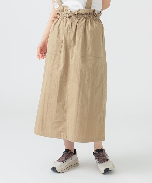 B:MING by BEAMS(ビーミングバイビームス)の「シャーリング ジャンパースカート(S~M)(スカート・レディース・ブラウン系その他/ブラック・SMALL/MEDIUM)」の14枚目の写真