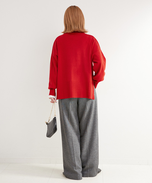 追加》ソリストヒートタートルネックプルオーバー（ニット