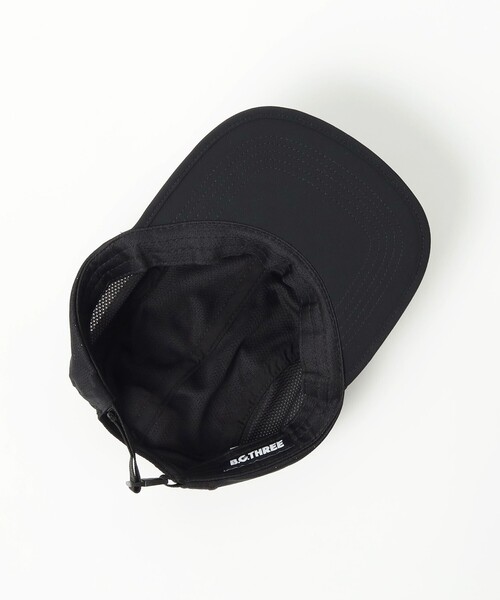 BEAMS GOLF（ビームスゴルフ）の「B.G.THREE / ALL-TIME ナイロン ジェットキャップ（キャップ・メンズ・ブラック/ネイビー・ONE SIZE）」の6枚目の写真