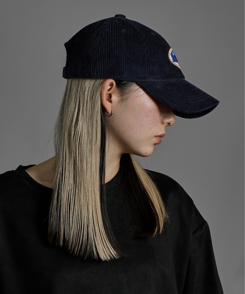 新品　BLAMINK コーデュロイキャップ　ネイビー 2-12B13 コーデュロイ キャップ minx（キャップ）｜CALIFORNIA
