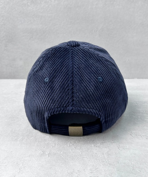amiparis コーデュロイキャップ ユニセックス 巾着付き　ネイビー amiparis コーデュロイキャップ ユニセックス 巾着付き ネイビー