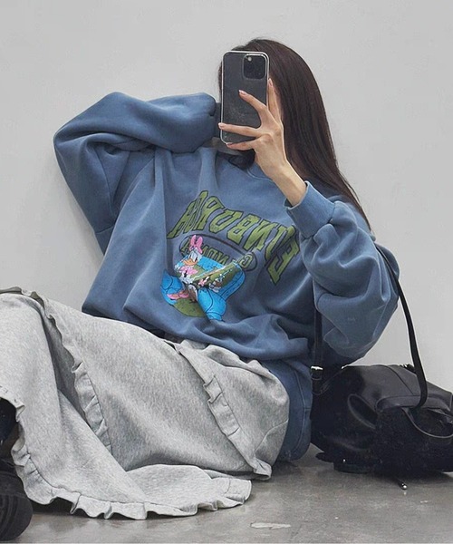 フリルロングスカート（スカート）｜AMAJI（アマジ）