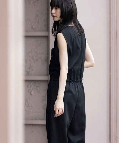 【美品1回のみ着用】feelcycle つなぎ オールインワン コンビネゾン anuke SALE40%OFF アンヌーク 2025SpringSummer ワンピース