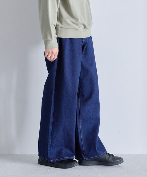 LAKOLE（ラコレ）の「サイドアジャスターデニムパンツ / 283530（デニムパンツ・メンズ・ブラック/ネイビー・SMALL/MEDIUM/LARGE）」の8枚目の写真