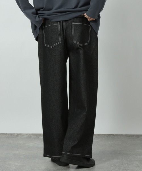 LAKOLE（ラコレ）の「サイドアジャスターデニムパンツ / 283530（デニムパンツ・メンズ・ブラック/ネイビー・SMALL/MEDIUM/LARGE）」の11枚目の写真