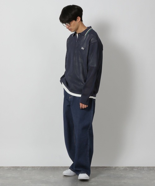 LAKOLE（ラコレ）の「サイドアジャスターデニムパンツ / 283530（デニムパンツ・メンズ・ブラック/ネイビー・SMALL/MEDIUM/LARGE）」の13枚目の写真