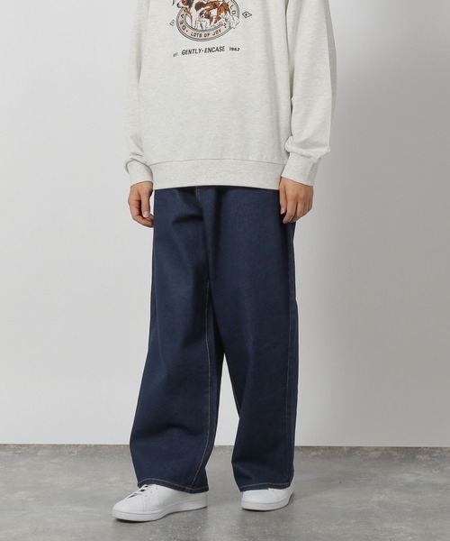 LAKOLE（ラコレ）の「サイドアジャスターデニムパンツ / 283530（デニムパンツ・メンズ・ブラック/ネイビー・SMALL/MEDIUM/LARGE）」の15枚目の写真