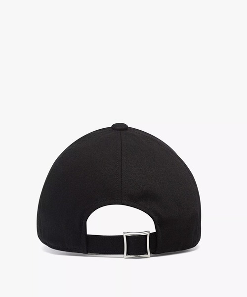 MCM（エムシーエム）の「エッセンシャル ダイヤモンド キャップ - コットンツイル（キャップ・メンズ・ブラック・ONE SIZE）」の2枚目の写真