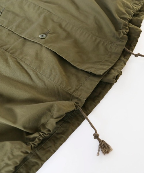 HARVESTY（ハーベスティ）の「HARVESTY / ハーベスティー OVER HALF COAT COMA COTTON GARBERDINE CLOTH オーバーハーフコート バーバリークロス（ステンカラーコート・レディース・ベージュ/ブラック/オリーブ・2/1）」の16枚目の写真