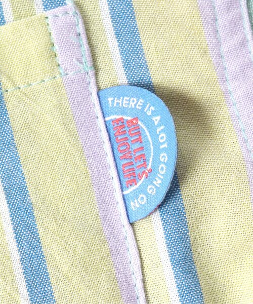 BREEZE（ブリーズ）の「【ジュニア対応】SPRING カラーストライプシャツ（シャツ/ブラウス・キッズ・ストライプ/レインボー・120/110/100/90/140/130/80）」の13枚目の写真