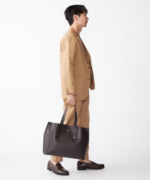 SHIPS（シップス）の「SHIPS:〈手洗い可能・セットアップ対応〉ウォッシュド ピケ イージー パンツ（その他パンツ・メンズ・ベージュ/ダークグレー・SMALL/MEDIUM/LARGE/X-LARGE）」の9枚目の写真