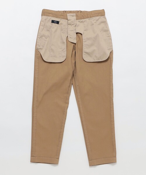 SHIPS（シップス）の「SHIPS:〈手洗い可能・セットアップ対応〉ウォッシュド ピケ イージー パンツ（その他パンツ・メンズ・ベージュ/ダークグレー・SMALL/MEDIUM/LARGE/X-LARGE）」の13枚目の写真