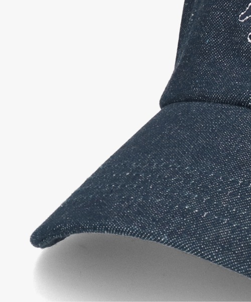 Chapeau d' O(シャポードオー)の「Chapeau d' O Denim EMB Cap / シャポードオー(キャップ・レディース・ネイビー/ワイン/ライトベージュ・FREE)」の10枚目の写真