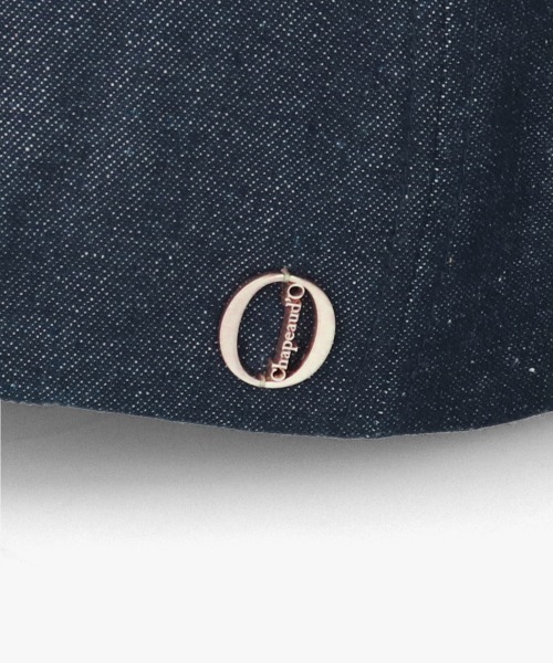 Chapeau d' O(シャポードオー)の「Chapeau d' O Denim EMB Cap / シャポードオー(キャップ・レディース・ネイビー/ワイン/ライトベージュ・FREE)」の9枚目の写真