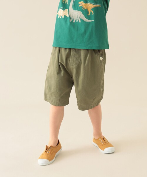 BEAMS mini（ビームスミニ）の「スケーター ハーフパンツ 2025SS（90～150cm）（その他パンツ・キッズ・インディゴブルー/オリーブ・90/100/110/120/130/140/150）」の2枚目の写真