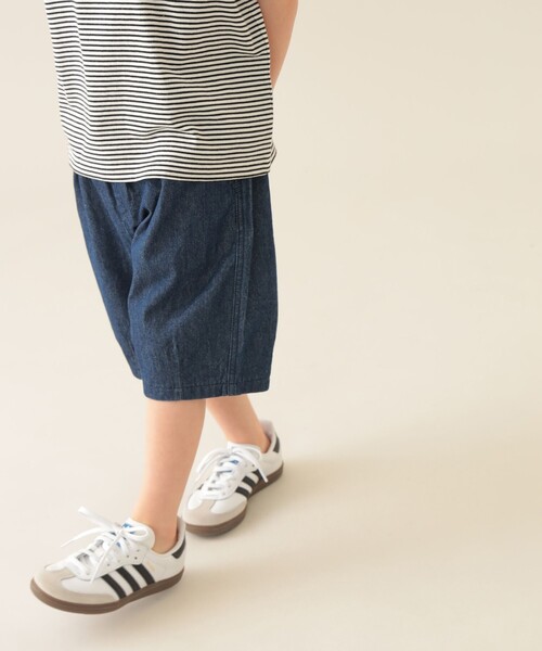 BEAMS mini（ビームスミニ）の「スケーター ハーフパンツ 2025SS（90～150cm）（その他パンツ・キッズ・インディゴブルー/オリーブ・90/100/110/120/130/140/150）」の11枚目の写真