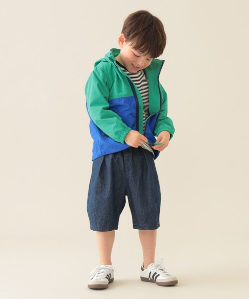 BEAMS mini（ビームスミニ）の「スケーター ハーフパンツ 2025SS（90～150cm）（その他パンツ・キッズ・インディゴブルー/オリーブ・90/100/110/120/130/140/150）」の16枚目の写真